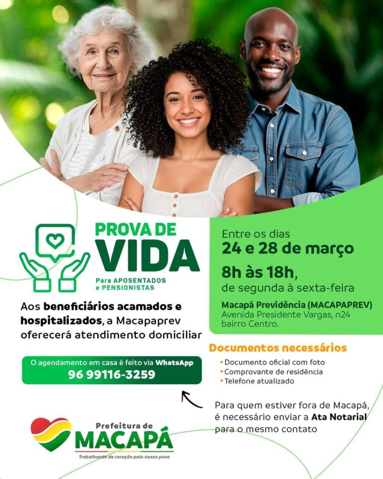 Atenção, beneficiários da Macapá Previdência!